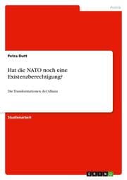Cover von Hat die NATO noch eine Existenzberechtigung?