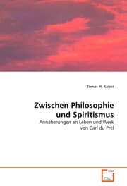 Cover von Zwischen Philosophie und Spiritismus