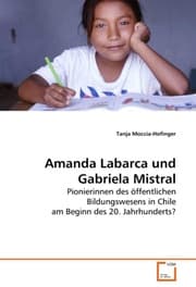 Cover von Amanda Labarca und Gabriela Mistral