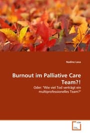Cover von Burnout im Palliative Care Team?!
