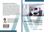 Cover von Best Practise-Human Resource Management in the hotel business