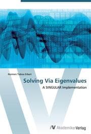Cover von Solving Via Eigenvalues