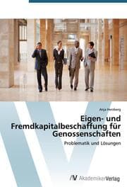 Cover von Eigen- und Fremdkapitalbeschaffung für Genossenschaften