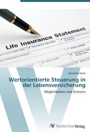 Cover von Wertorientierte Steuerung in der Lebensversicherung