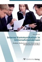 Cover von Interne Kommunikation in Unternehmenskrisen