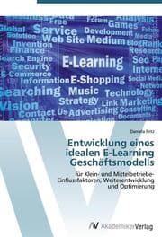 Cover von Entwicklung eines idealen E-Learning Geschäftsmodells