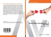 Cover von Fiscal Policy Coordination in the EMU