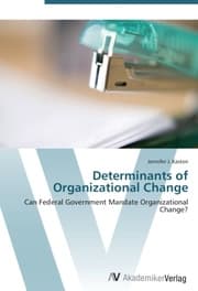 Cover von Determinants of Organizational Change