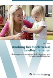 Cover von Bindung bei Kindern aus Einelternfamilien