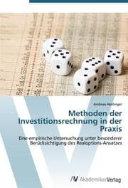 Cover von Methoden der Investitionsrechnung in der Praxis