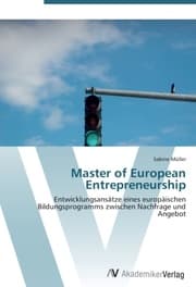 Cover von Master of European Entrepreneurship