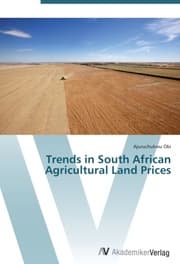 Cover von Trends in South African Agricultural Land Prices