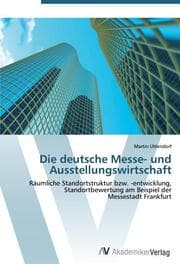 Cover von Die deutsche Messe- und Ausstellungswirtschaft