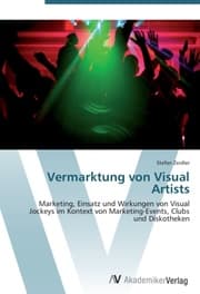 Cover von Vermarktung von Visual Artists