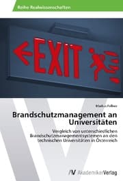 Cover von Brandschutzmanagement an Universitäten