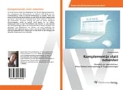 Cover von Komplementär statt nebenher