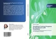 Cover von Vocational Training Programs for the Persons with Disabilities