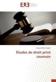 Cover von Études de droit privé roumain