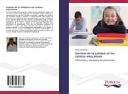 Cover von Gestión de la calidad en los centros educativos