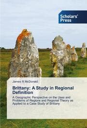 Cover von Brittany: A Study in Regional Definition