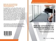 Cover von Rolle der wirtschaftlichen Betrachtungsweise in der Gewinnrealisierung