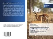 Cover von Estimating Population Density and Trend of Soemmerring's Gazelle