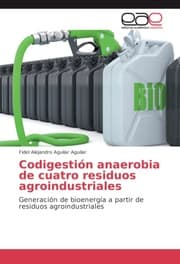 Cover von Codigestión anaerobia de cuatro residuos agroindustriales