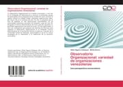 Cover von Observatorio organizacional: variedad de organizaciones venezolanas