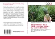 Cover von Propiedades de la fibra textil de piña y su uso en la moda