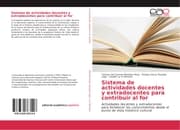 Cover von Sistema de actividades docentes y extradocentes para contribuir al for