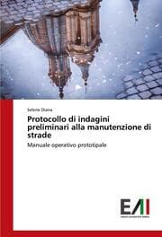 Cover von Protocollo di indagini preliminari alla manutenzione di strade