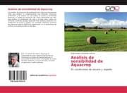 Cover von Análisis de sensibilidad de Aquacrop