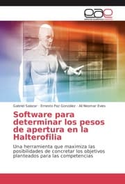 Cover von Software para determinar los pesos de apertura en la Halterofilia