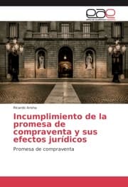 Cover von Incumplimiento de la promesa de compraventa y sus efectos jurídicos