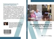 Cover von Strukturqualitätskriterien für geriatrische Tageszentren