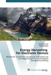 Cover von Energy Harvesting for Electronic Devices