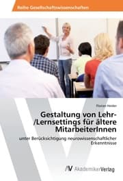 Cover von Gestaltung von Lehr-/Lernsettings für ältere MitarbeiterInnen