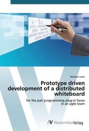Cover von Prototype driven development of a distributed whiteboard