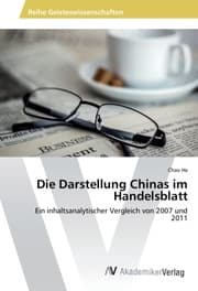 Cover von Die Darstellung Chinas im Handelsblatt