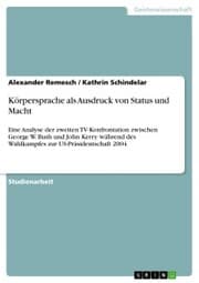 Cover von Körpersprache als Ausdruck von Status und Macht