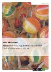 Cover von Mitarbeiterbindung: Einfluss materieller und immaterieller Anreize