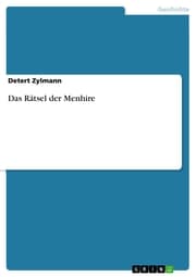 Cover von Das Rätsel der Menhire