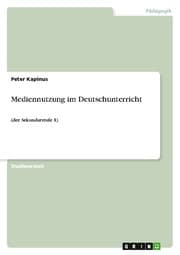 Cover von Mediennutzung im Deutschunterricht