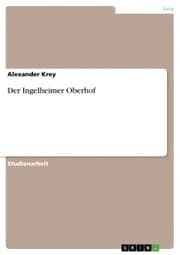 Cover von Der Ingelheimer Oberhof