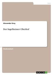 Cover von Der Ingelheimer Oberhof