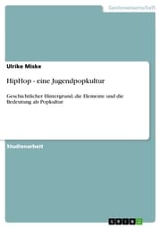 Cover von HipHop - eine Jugendpopkultur