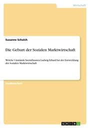 Cover von Die Geburt der Sozialen Marktwirtschaft