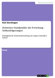 Cover von Zeitreisen: Standpunkte der Forschung - Schlussfolgerungen