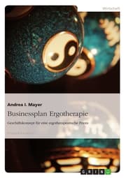 Cover von Businessplan Ergotherapie