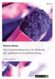 Cover von Das Experteninterview als Methode der qualitativen Sozialforschung